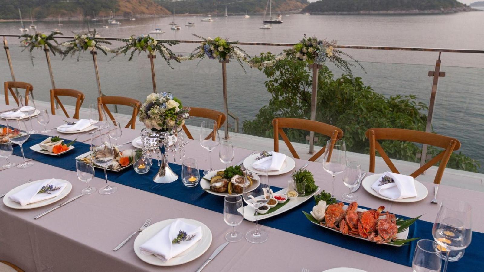 Villa Thousand Cliffs Nai Harn Bagian luar foto