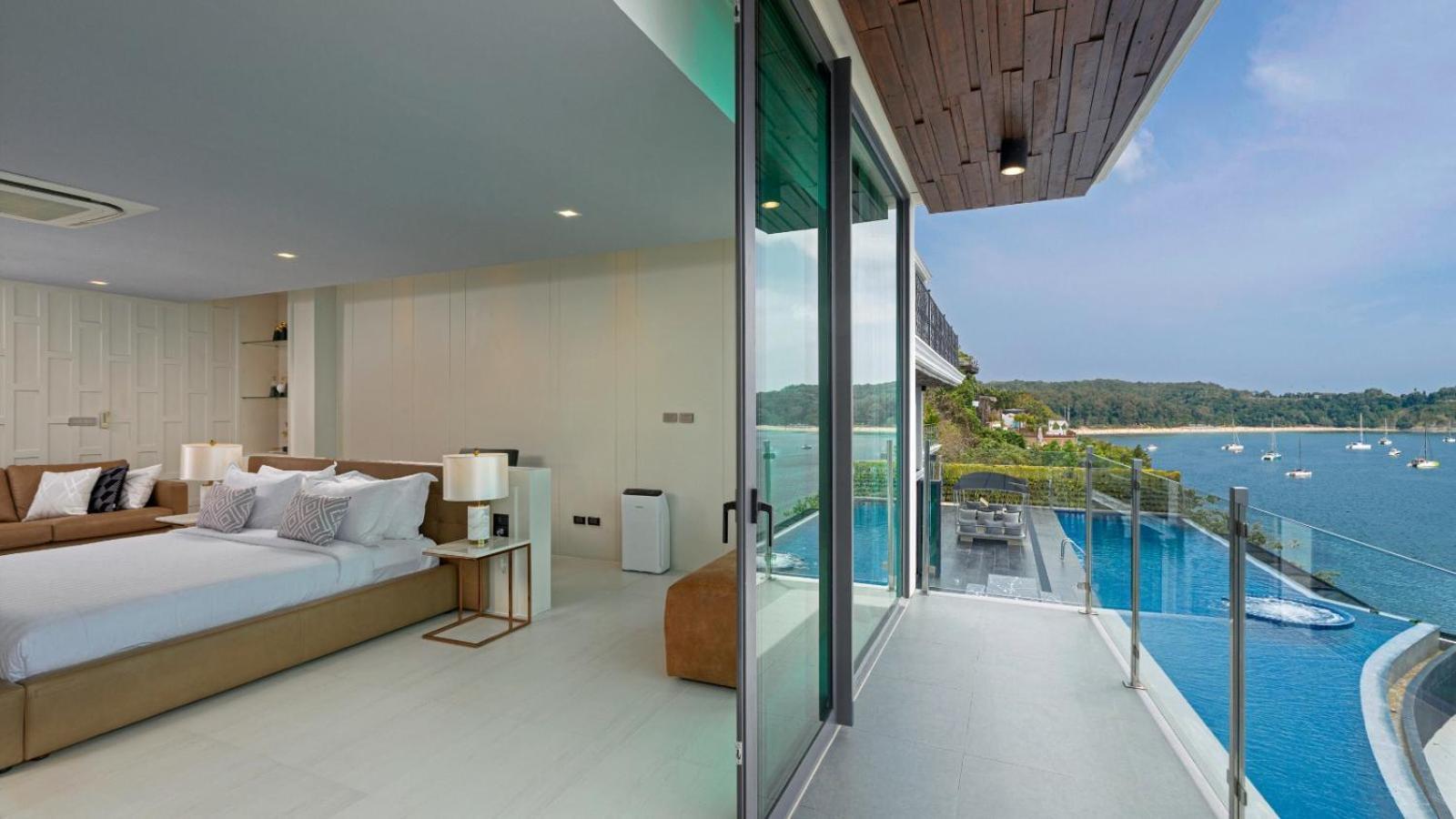 Villa Thousand Cliffs Nai Harn Bagian luar foto