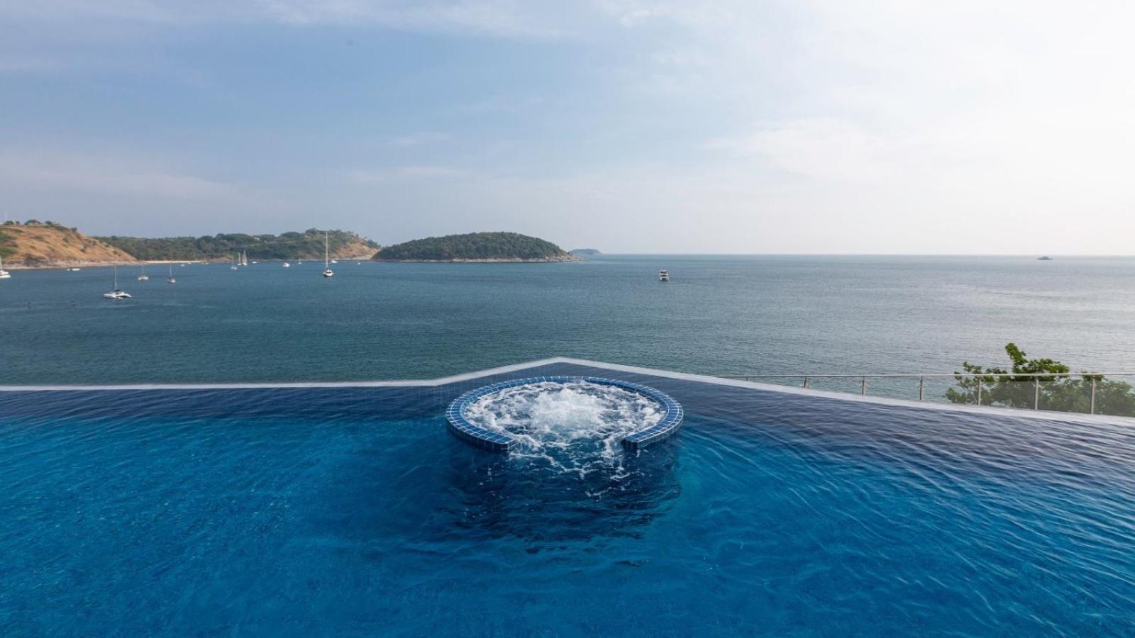Villa Thousand Cliffs Nai Harn Bagian luar foto