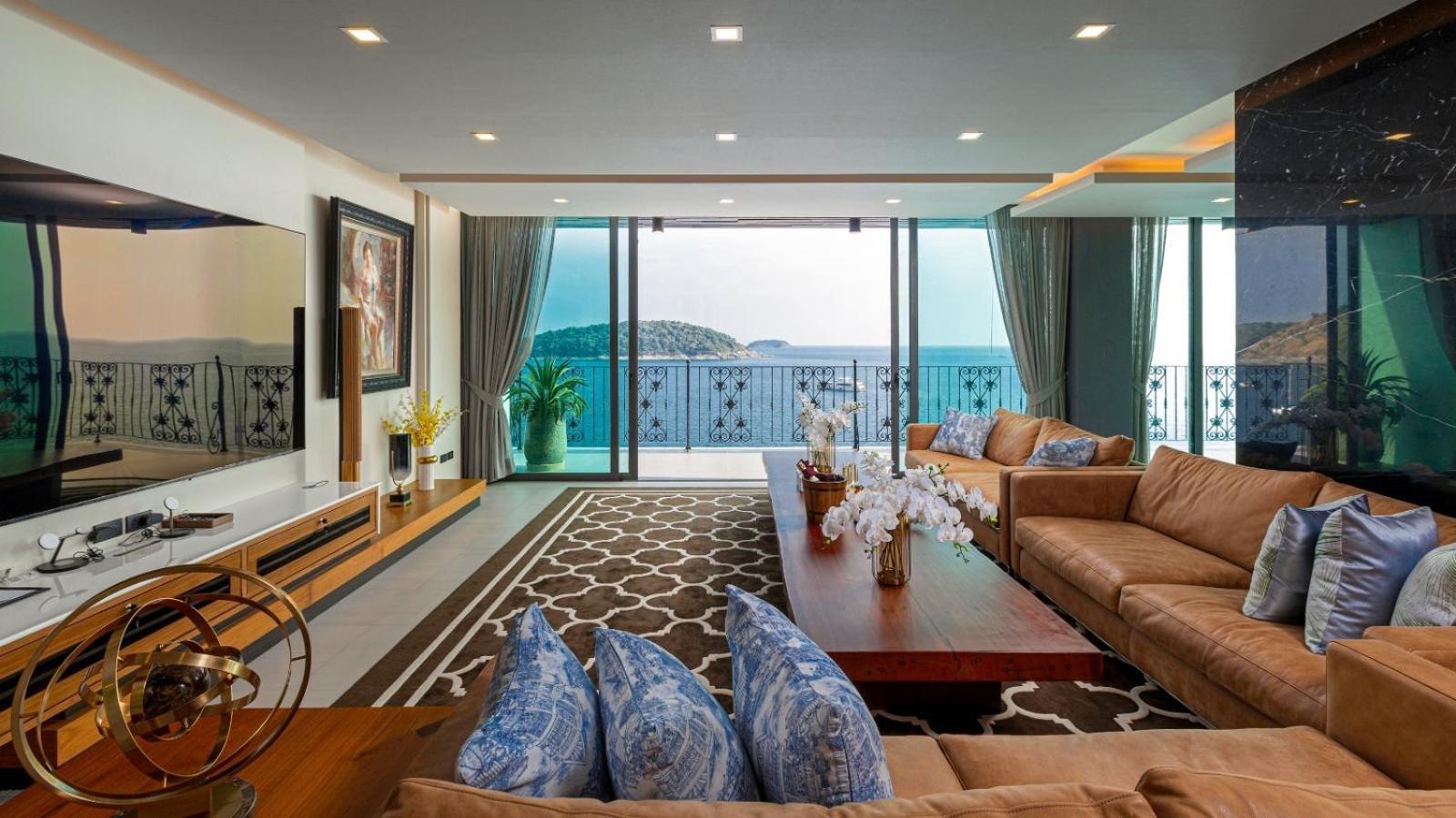 Villa Thousand Cliffs Nai Harn Bagian luar foto