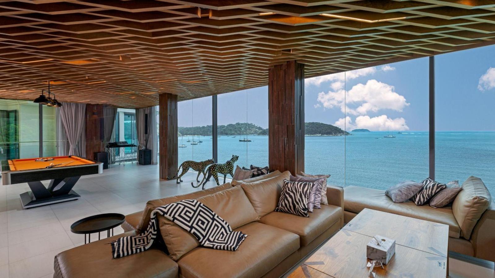 Villa Thousand Cliffs Nai Harn Bagian luar foto
