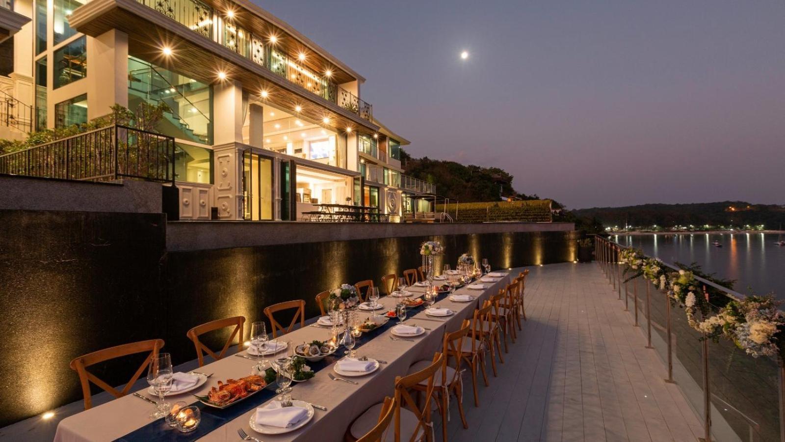 Villa Thousand Cliffs Nai Harn Bagian luar foto