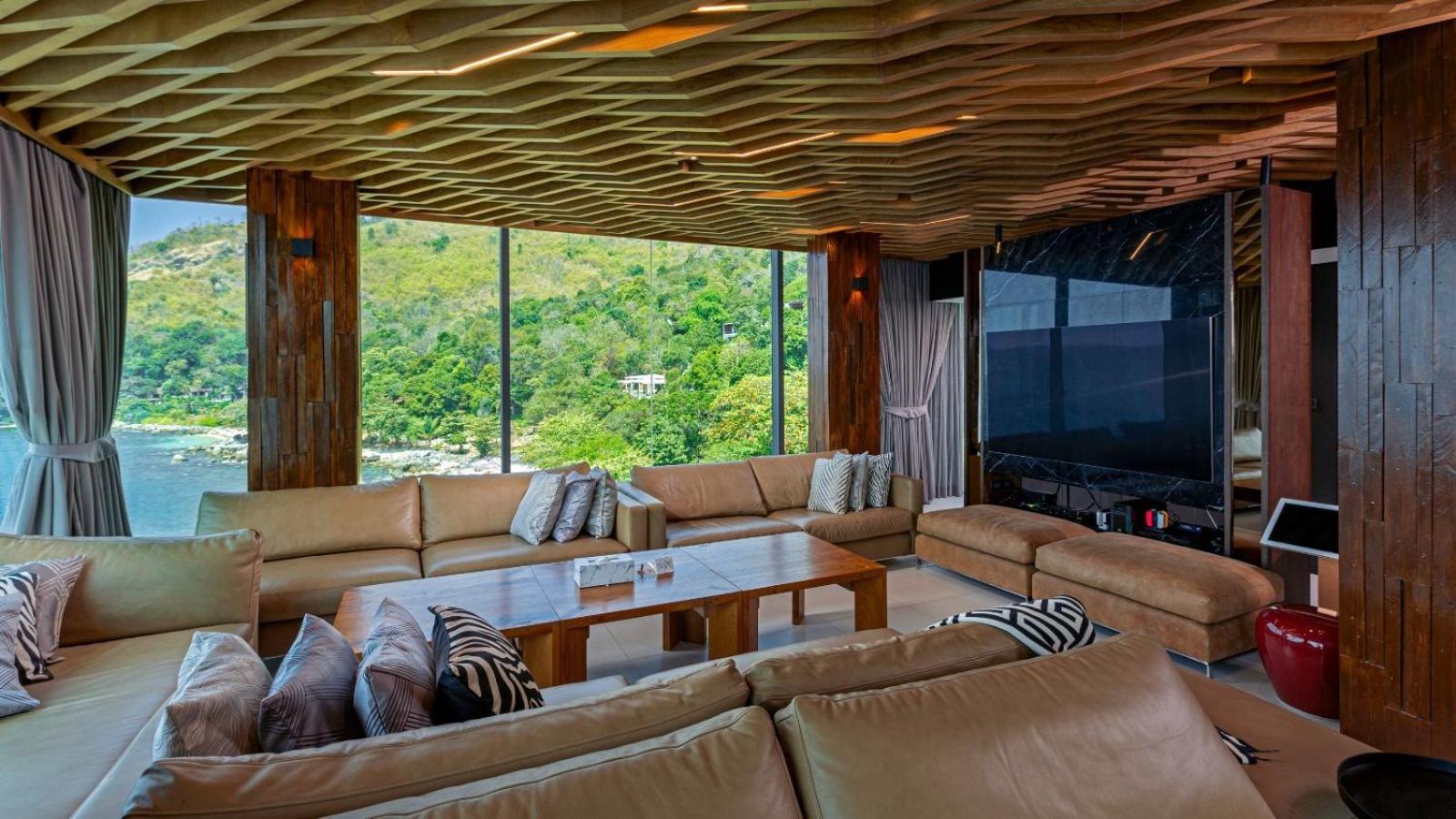 Villa Thousand Cliffs Nai Harn Bagian luar foto