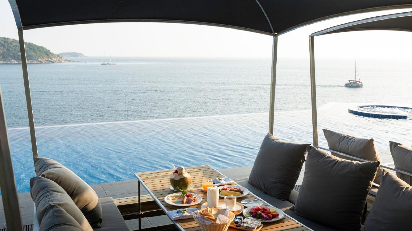 Villa Thousand Cliffs Nai Harn Bagian luar foto
