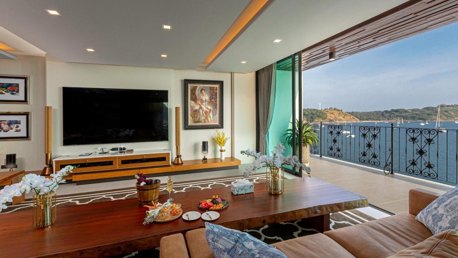 Villa Thousand Cliffs Nai Harn Bagian luar foto