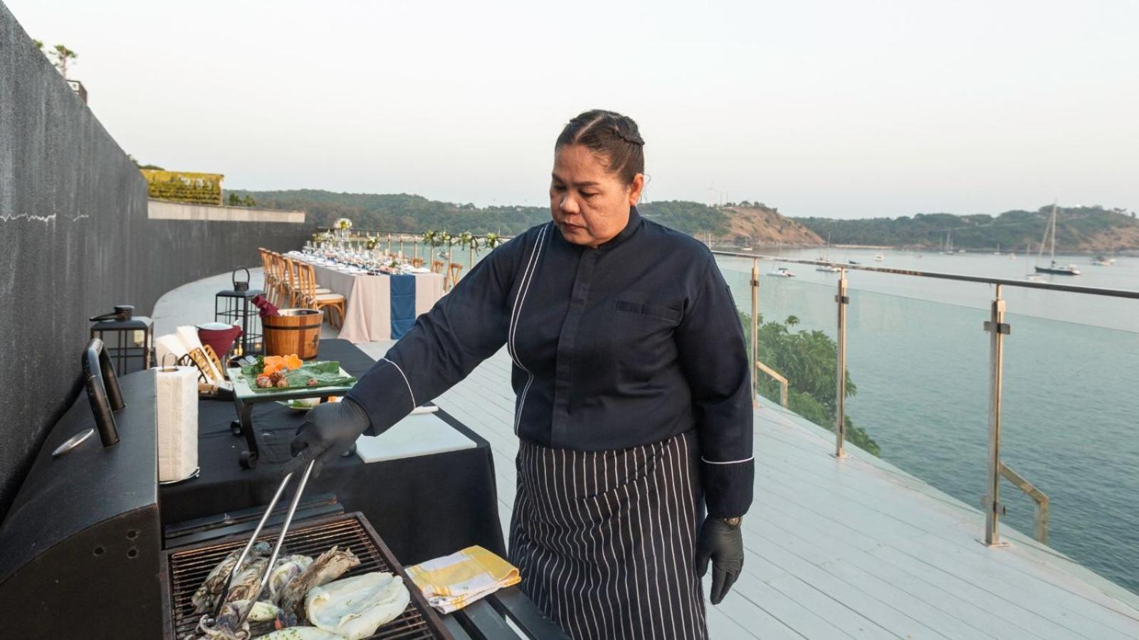 Villa Thousand Cliffs Nai Harn Bagian luar foto