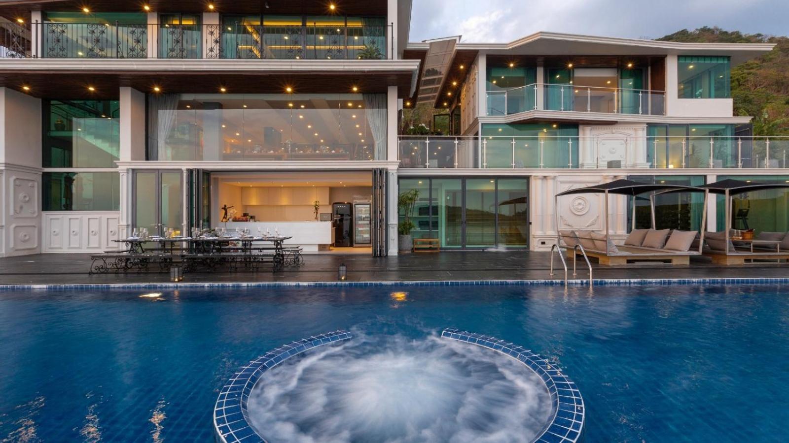 Villa Thousand Cliffs Nai Harn Bagian luar foto